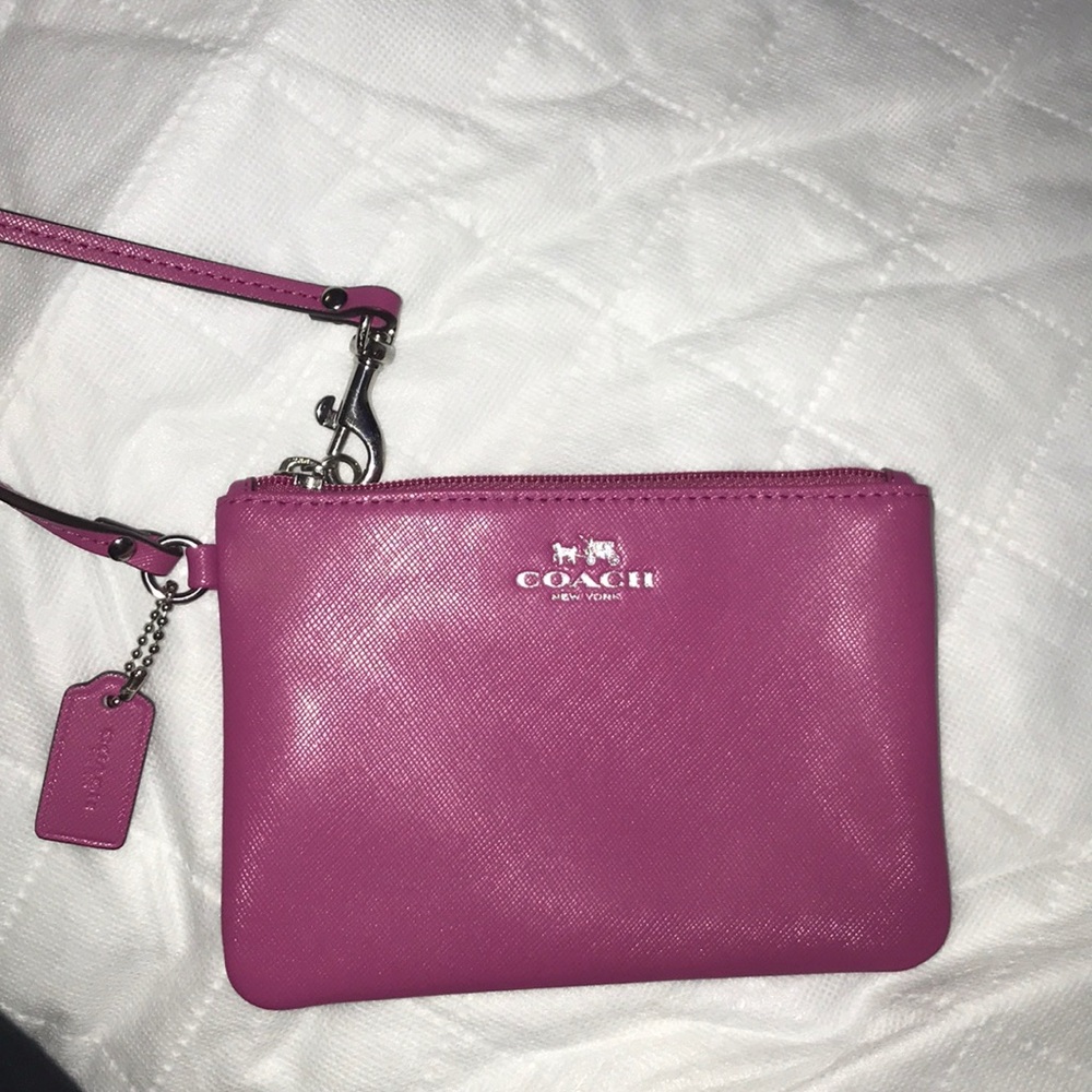 PINK COACH WRISTLET